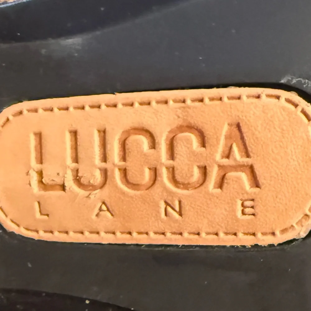 Lucca Lane NWOT Sz 5 Stunning Suede Tan Over the Knee Zippered Boots (SH 012) - Picture 8 of 10